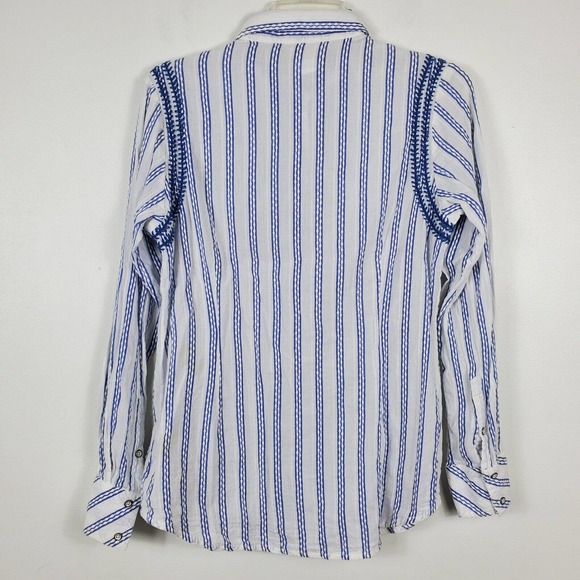 Ariat Womens Angie Button Up Western Shirt Embroidered Long Sleeve White Size M - Picture 7 of 13